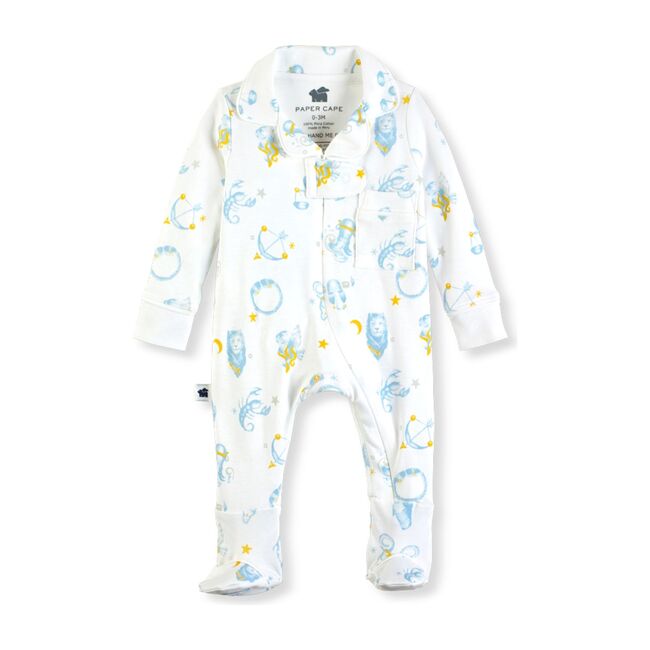 Classic Pajama Footie, Celestial Print