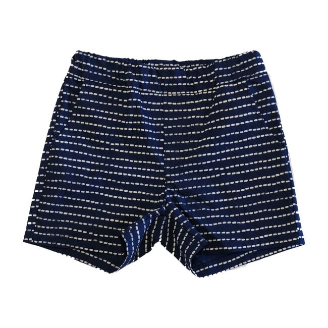 Easy Shorts Stitch Print, Indigo