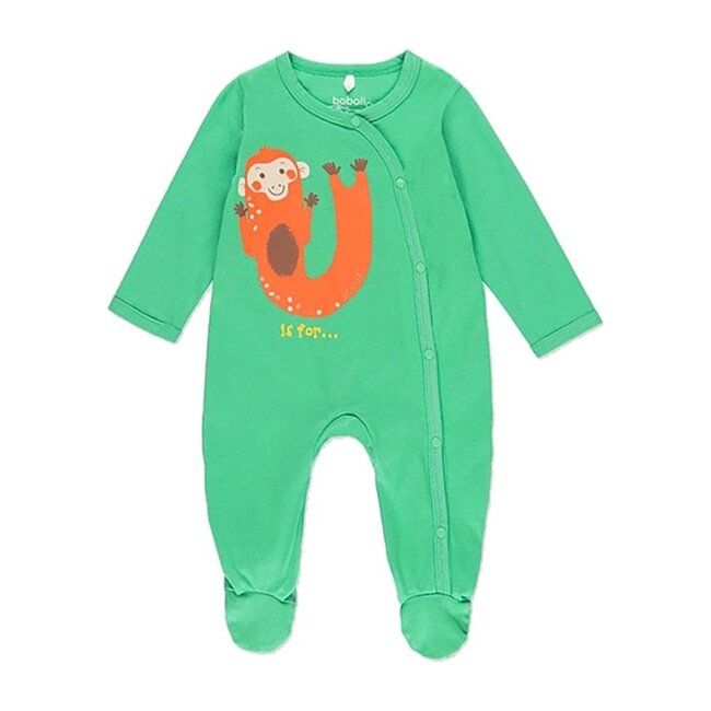 Animals Graphic Bodysuit, Green