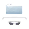 Polarized Sunglasses, White - Sunglasses - 4