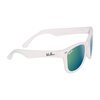 Polarized Sunglasses, White with Sea Green - Sunglasses - 3