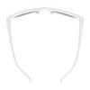 Polarized Sunglasses, White with Sky Blue - Sunglasses - 4