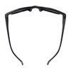 Polarized Sunglasses, Black with Sea Green - Sunglasses - 4
