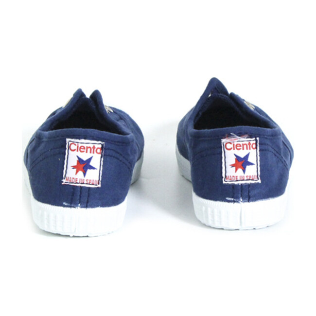 Navy Elastic Sneakers