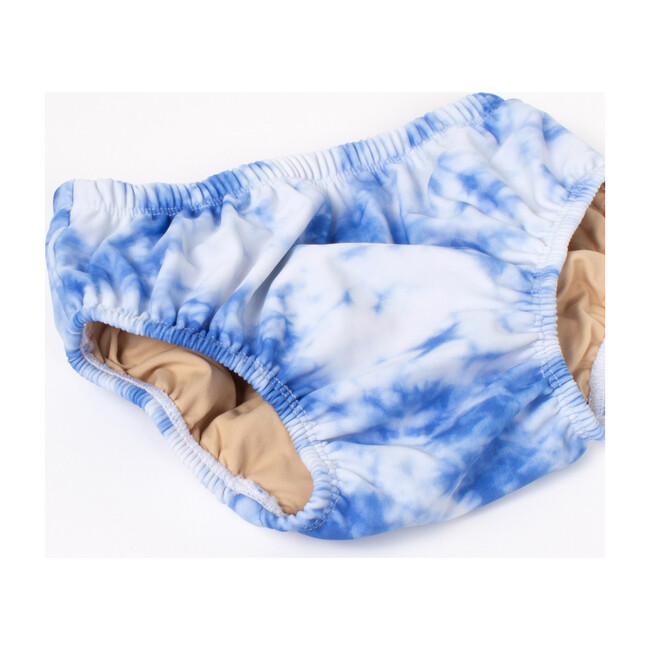 Diaper Cover, Navy Tie Dye