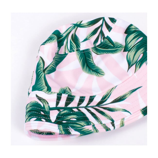 Bucket Hat, Pink Palm