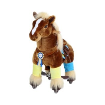 Brown Horse with Long Mane, Small