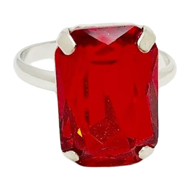 Rhinestone Birthstone Ring - Rings - 1
