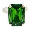 Rhinestone Birthstone Ring - Rings - 7
