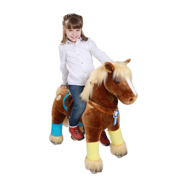 Brown Horse with Long Mane, Medium