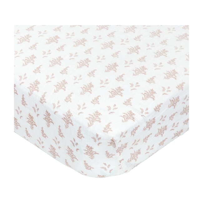 Crib Sheet, Mauve Goldenrod