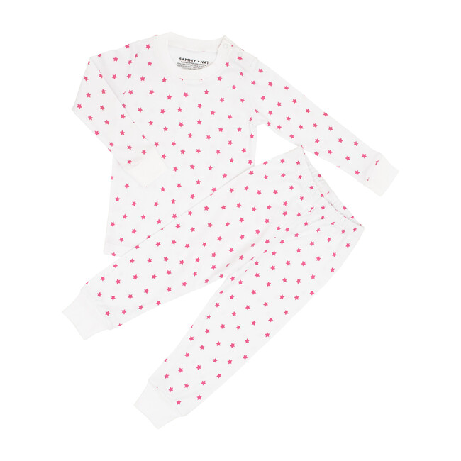 Mini Pink Star Two Piece Pajama