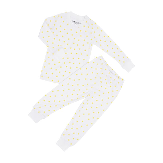 Mini Yellow Star Two Piece Pajama