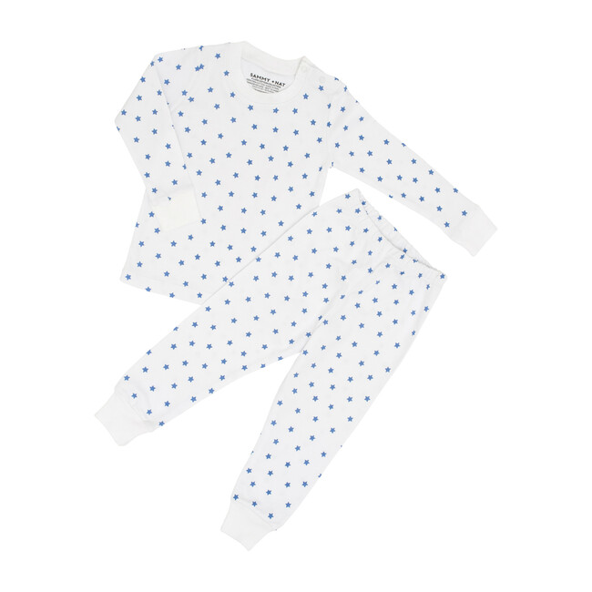 Mini Blue Star Two Piece Pajama