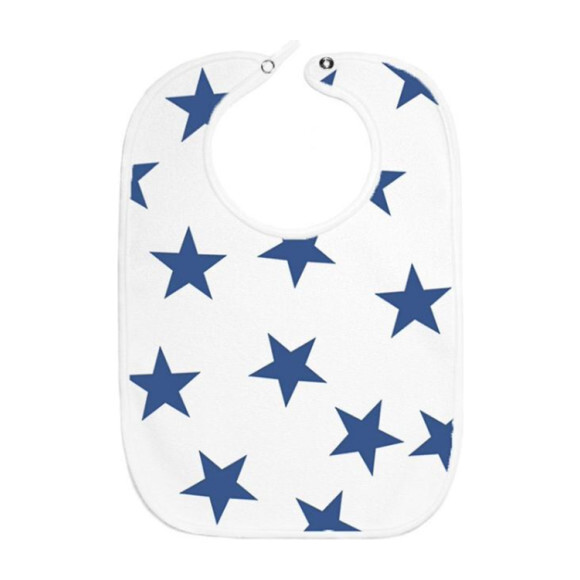 Bold Blue Star Bib