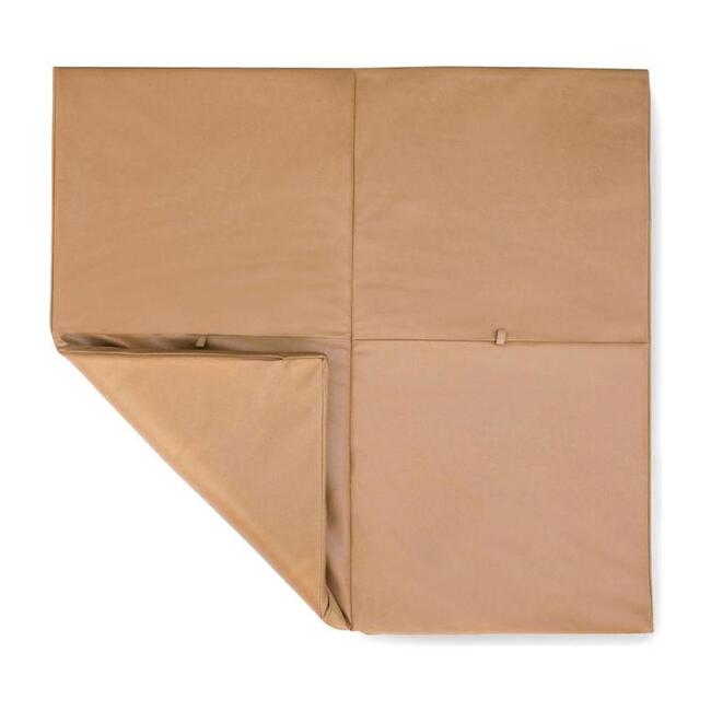 Vegan Leather Padded Everywhere Playmat, Sand