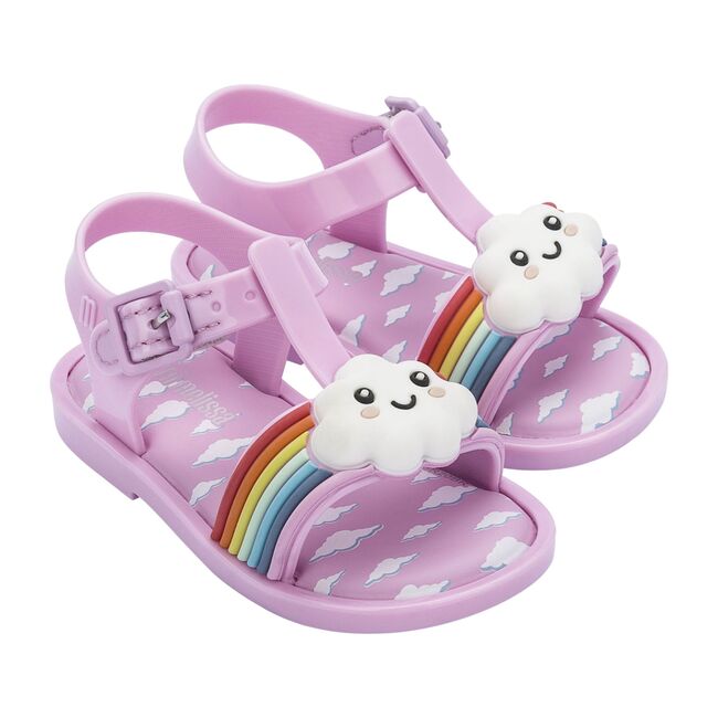 Mini Mar Sandal Sunny Day BB, Pink/Pink/White