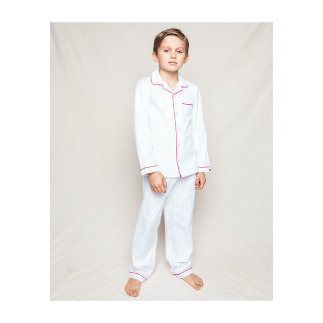 White Pajamas, Red Piping