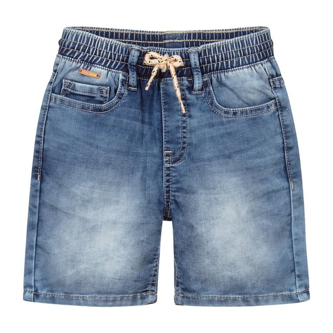 Soft Denim Shorts, Blue