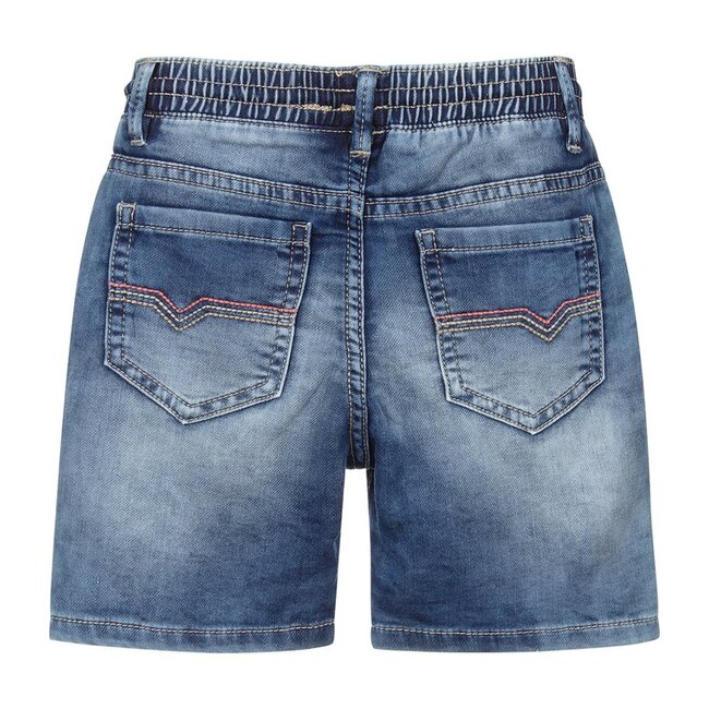Soft Denim Shorts, Blue
