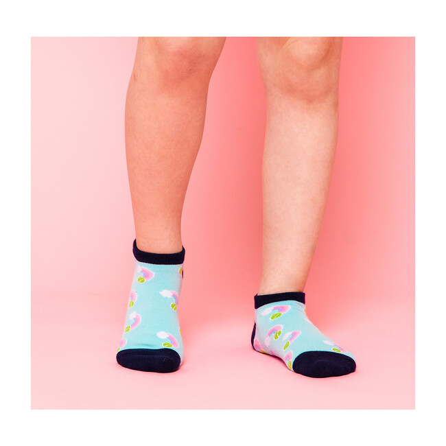 Happy Feet Socks, Pastel Rainbow