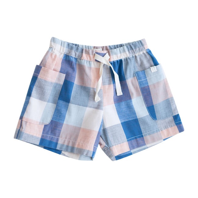 Blue Chex Birch Shorts - Shorts - 1
