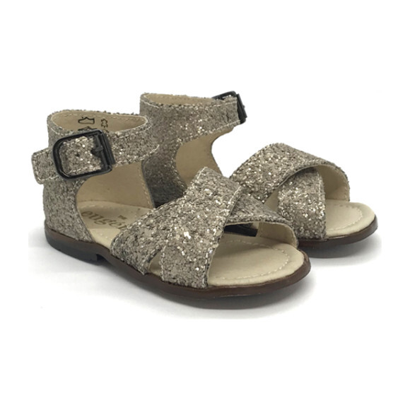 Athina Ankle Strap Sandal, Glit Vision