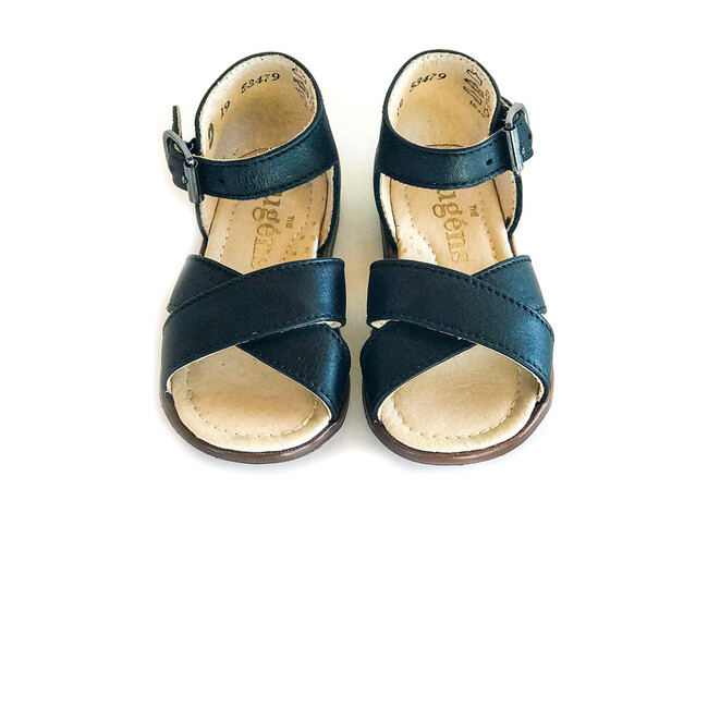 Athina Ankle Strap Sandal, Noir