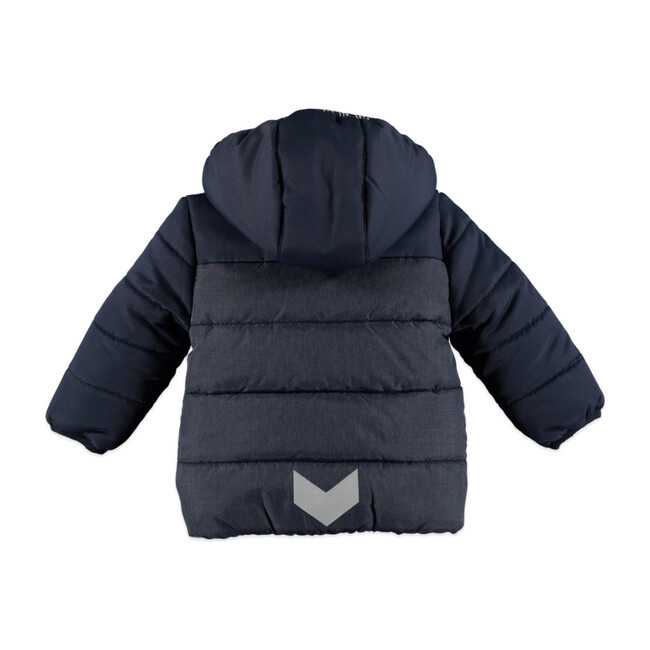 Hooded Parka, Dark Blue