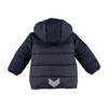 Hooded Parka, Dark Blue - Parkas - 2