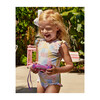 *Exclusive* Girl's Ruffle Sleeve Rashguard One Piece, Patchwork - One Pieces - 2