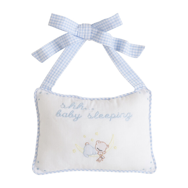 Baby Door Pillow, Blue