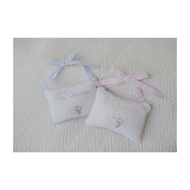 Baby Door Pillow, Blue