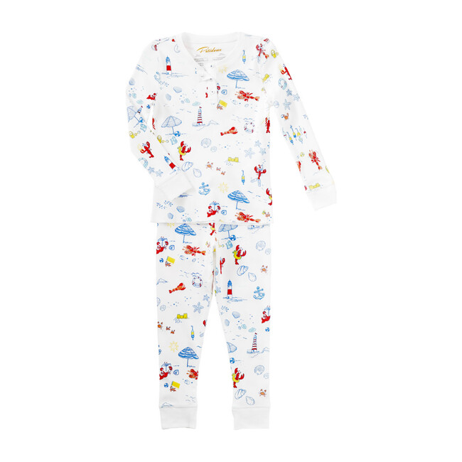 Lobsters On Vacation Pajamas, Multi