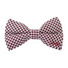 Bowentie, Gadsden Garnet Gingham - Bowties & Ties - 2