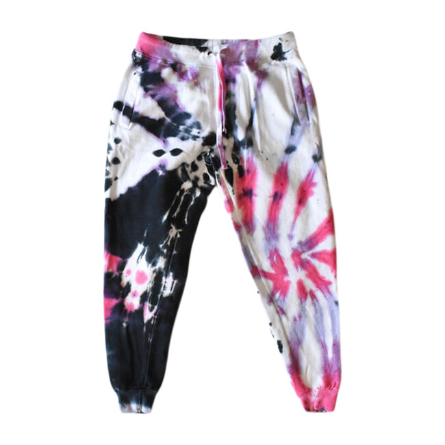 Adult Tie Dye Joggers, Cotton Candy - Sweatpants - 1