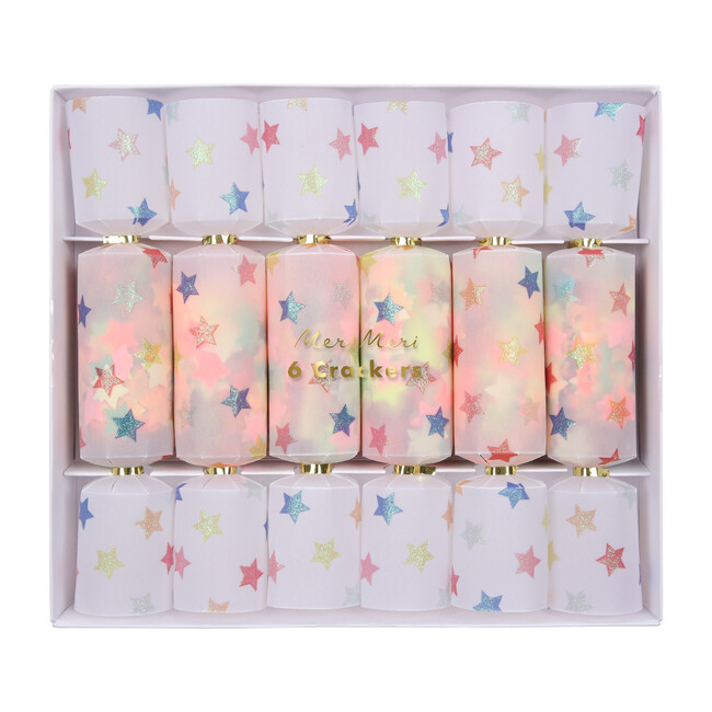 Multicolor Star Confetti Crackers - Party Accessories - 1