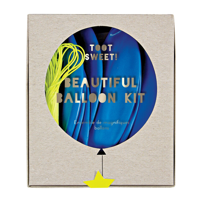 Blue Beautiful Balloon Kit