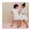 Camille Dress, White Daisy Eyelet - Dresses - 4