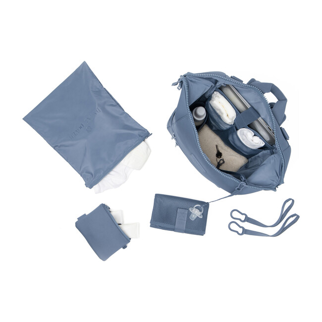 Indi Diaper Backpack Large, Ash Blue