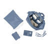 Indi Diaper Backpack Large, Ash Blue - Diaper Bags - 2
