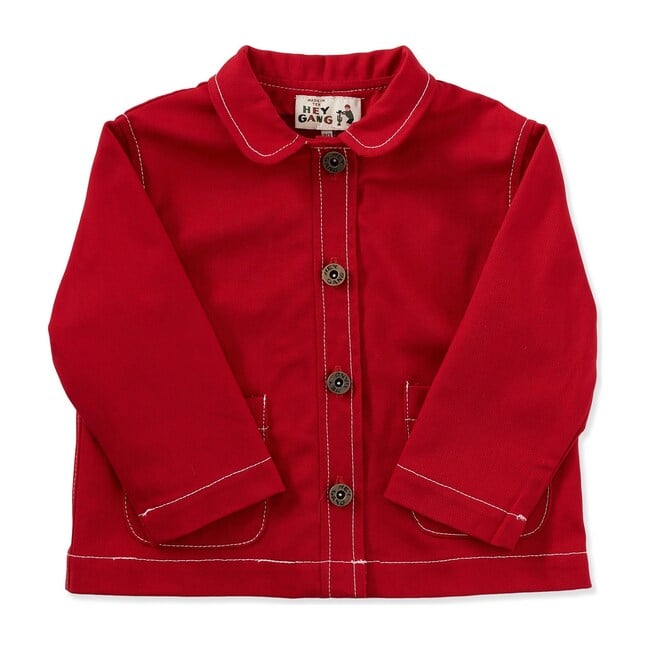 The Chore Coat, Red Denim