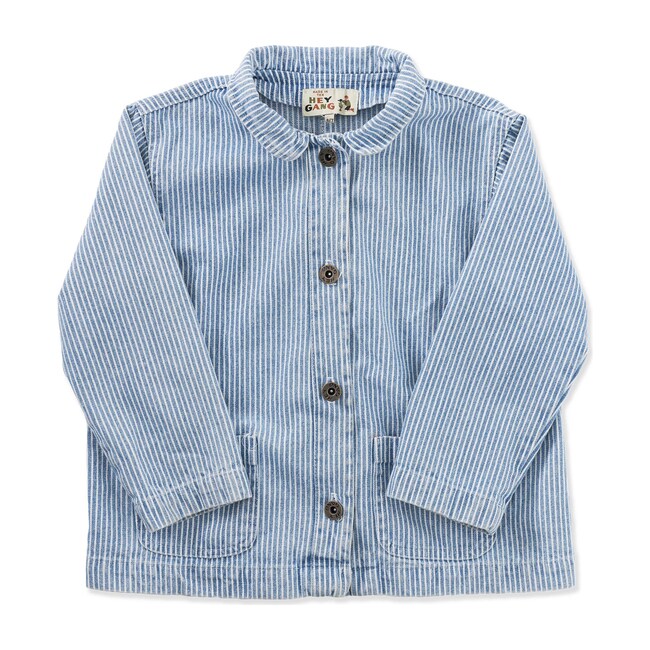 The Chore Coat, Washed Railroad Stripe