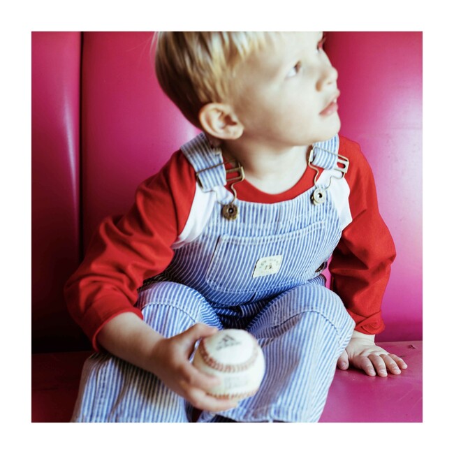 The Knee Patch Overalls, Washed Railroad