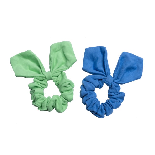 Lola Hairtie Set, Cornflower Blue & Spearmint