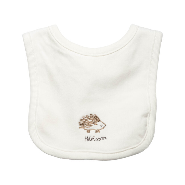 Animal 5 Piece Bib Set, White