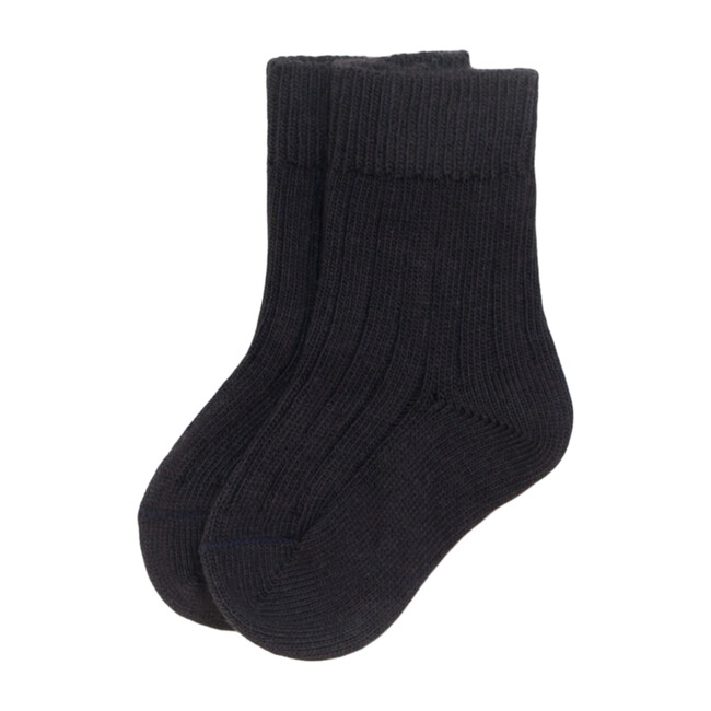 Knit Socks, Charcoal