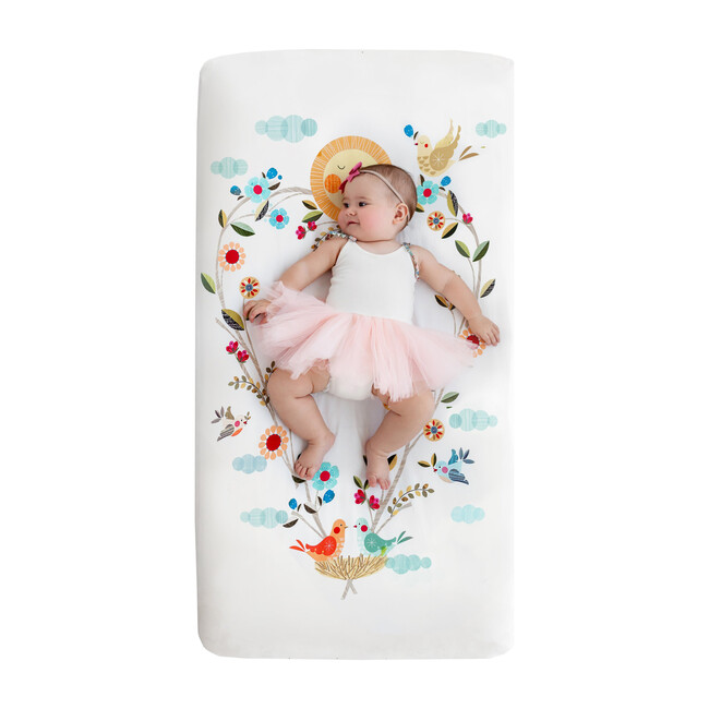 Love Blooms Standard Crib Sheet