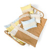 Doll Crib Duvet & Pillow Set, Clay - Dollhouses - 5