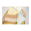 Doll Crib Duvet & Pillow Set, Clay - Dollhouses - 9